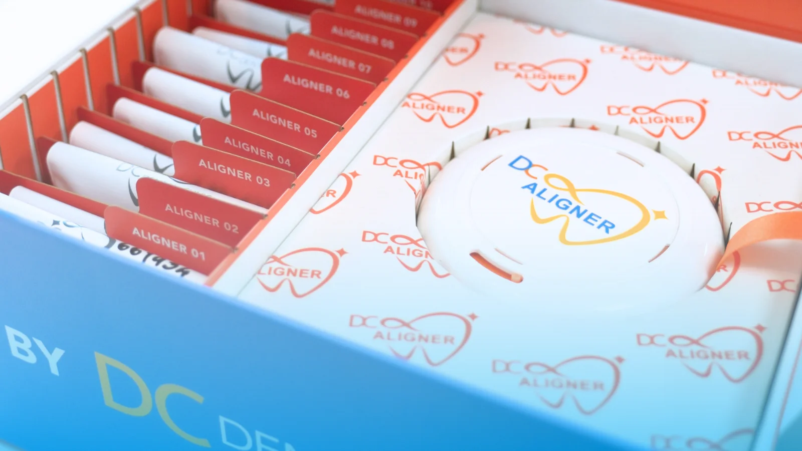 ชุดเครื่องมือจัดฟันใส DC Aligner