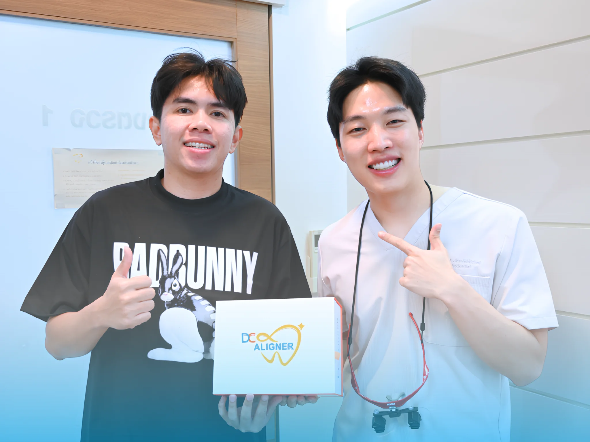 ขึ้นรูปอะไลเนอร์ใน DC Aligner Laboratory