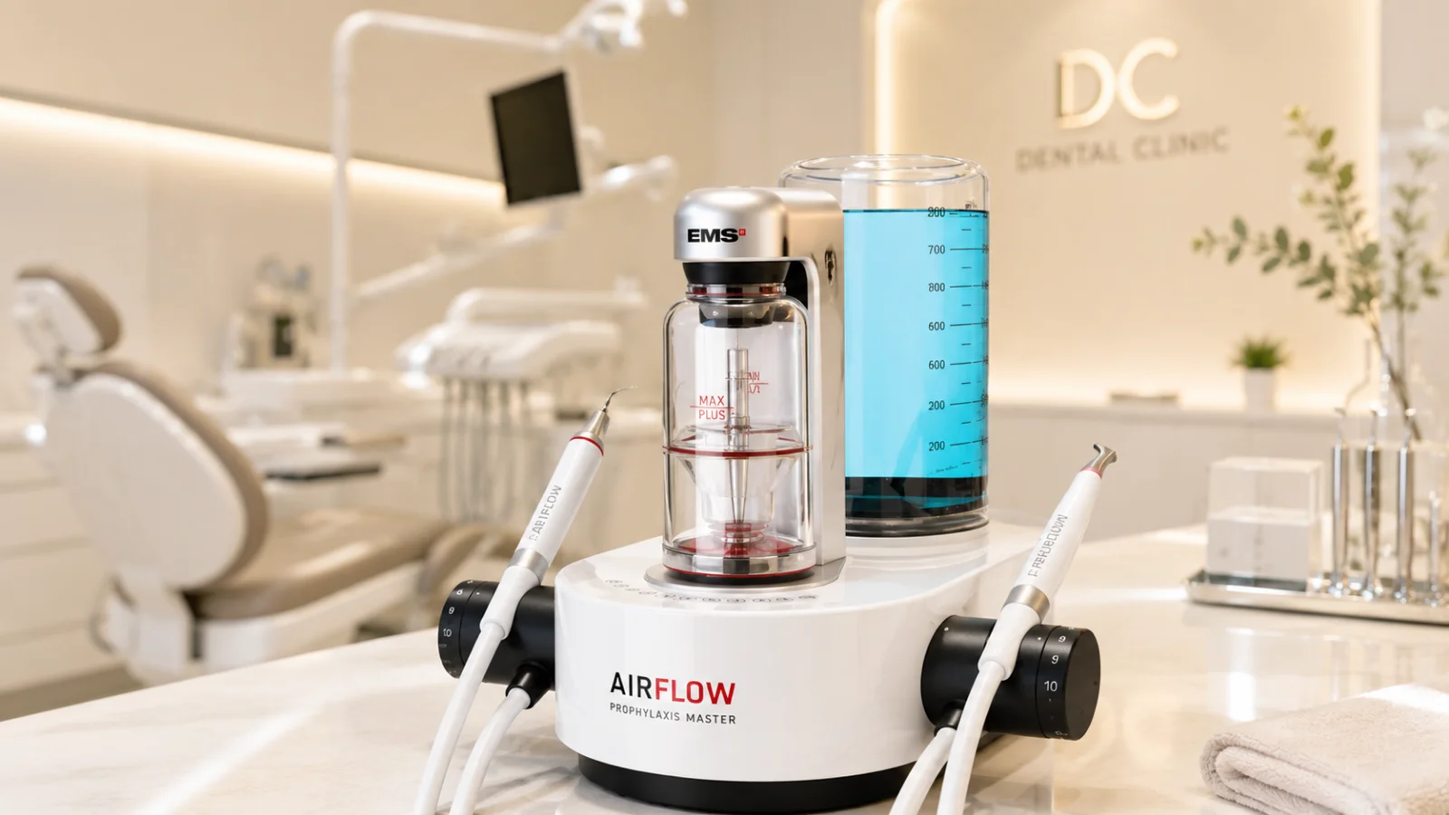 เครื่อง Airflow Prophylaxis Master EMS ที่ DC Dental Clinic